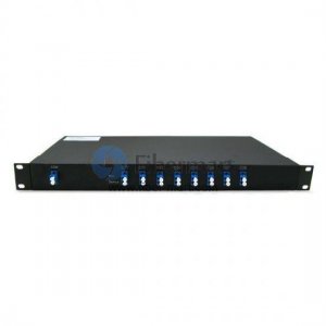 8 Channels 1RU Duplex DWDM MUX DEMUX C35 to C42 with Monitor Port and Express Port