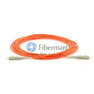 SC-SC Simplex OM1 62.5/125 Multimode Fiber Patch Cable