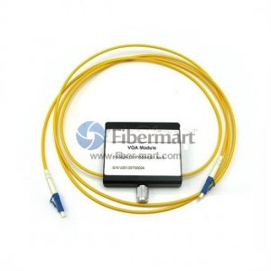 LC/APC to LC/APC Variable Fiber Optic VOA In-Line Attenuator 0-30dB
