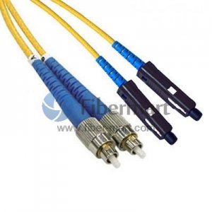 FC/APC to MU Singlemode 9/125 Simplex Fiber Patch Cable