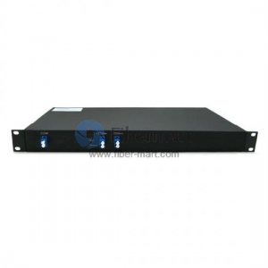 2 channels, 1RU Rack Mount, Duplex, CWDM Mux & Demux
