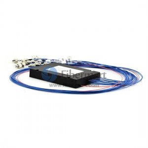 1x16保偏PLC光纤分路器慢轴，带ABS盒PM光纤分路器