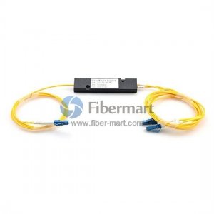 1x2 FBT Splitter Singlemode Three Window Fiber Splitter with ABS Box