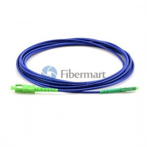 LC/APC to SC/APC Simplex Singlemode 9/125 Armored Patch Cable