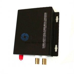 2 Channel HD-AHD over Optical Fiber Transmitter and Receiver Set