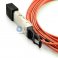 10米（32.8 ft）40GBASE QSFP+ 转 LC/SC/ST/FC 连接头(8) 分支有源光缆