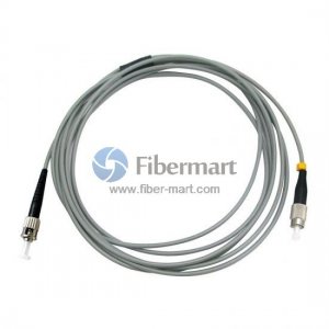 FC/UPC to ST/UPC Simplex Multimode 50/125 OM2 Armored Patch Cable