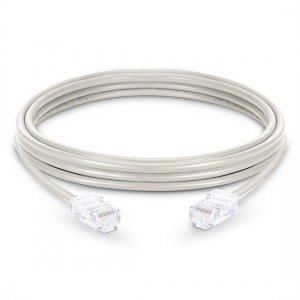 Cat5e Nonbooted Unshielded (UTP) Ethernet Network Patch Cable, White PVC, 10m (32.81ft) Cat5e Nonbooted Unshielded (UTP) Ethernet Network Patch Cable, White PVC, 10m (32.81ft)