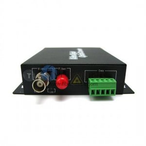 1 Channel Video & 1 Return Data to Fiber SM 20km Optical Video Multiplexer