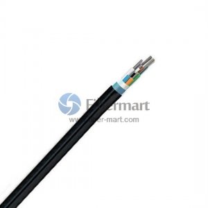 72 Fibers Single-mode Single Armor Single Jacket Ribbon Fiber Optic Cable-GYDTA