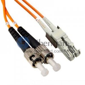 ST-E2000 Duplex OM2 50/125 Multimode Fiber Patch Cable