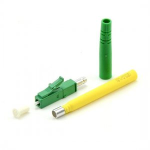 LC connector for fiber cables