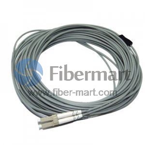 6-fiber 3.0mm 62.5/125 OM1 Multimode LC/SC/ST/FC Armored Bunch Pigtail