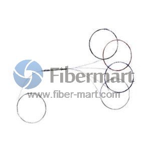 1x4 FBT Multimode Single Window 250μm Bare Fiber Splitter