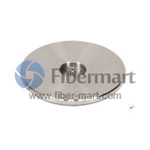 LC/MU UPC Connector Hand Polish Puck - Stainless Steel