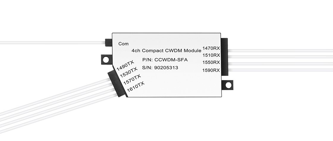 Low Loss CCWDM Module  Compact CWDM Mux Demux